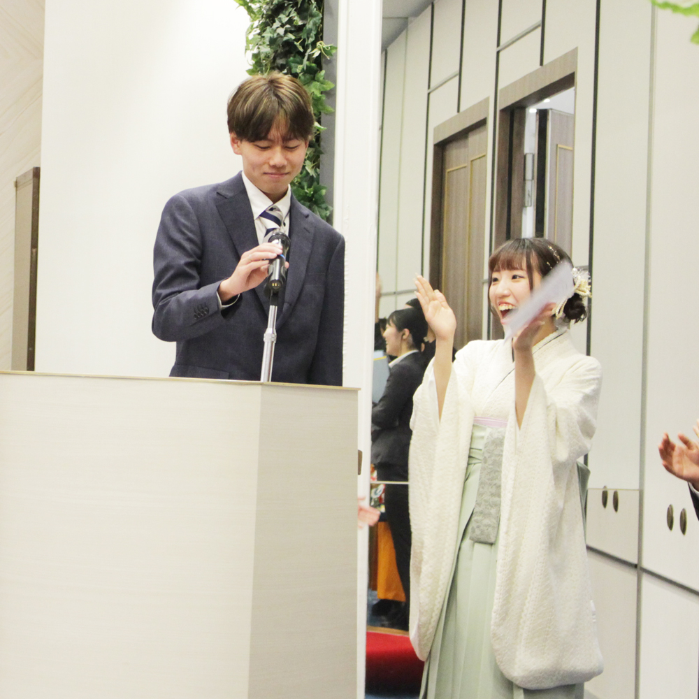 謝恩会♪
